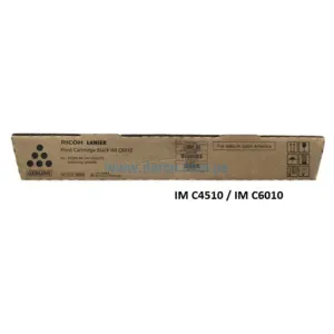 Toner Ricoh IM C4510 / IM C6010 (842542) Negro⚫, Para Impresoras Ricoh IM C4510 / IM C6010 Alto Rendimiento De 42.000 Paginas.