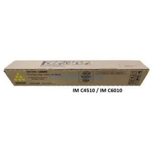 Toner Ricoh IM C4510 / IM C6010 (842543) Amarillo🟡, Para Impresoras Ricoh IM C4510 / IM C6010 Alto Rendimiento De 28.000 Paginas.
