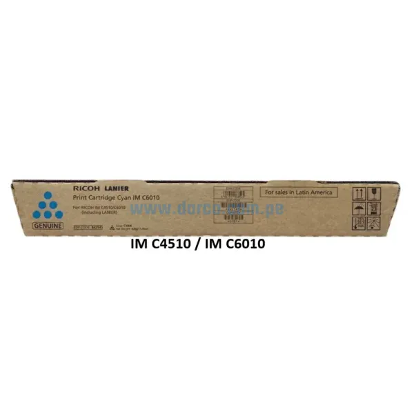 toner-ricoh-im-c4510-im-c6010-842545-cyan-original Toner Ricoh IM C4510 / IM C6010 (842545) Cyan🔵, Para Impresoras Ricoh IM C4510 / IM C6010 Alto Rendimiento De 28.000 Paginas.