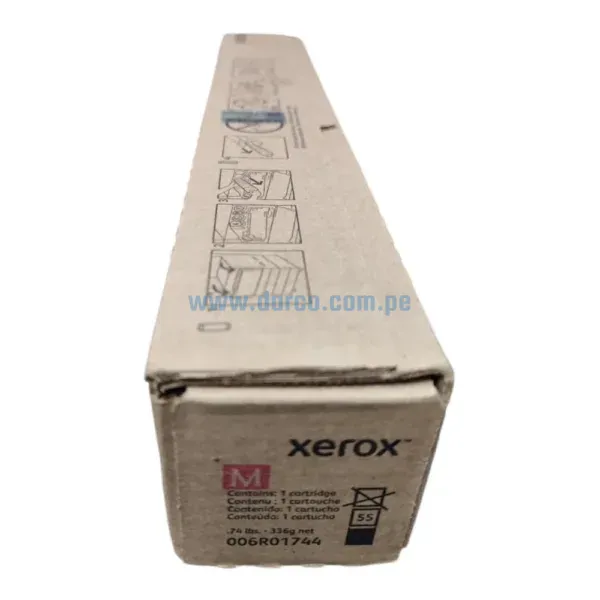 Cartucho De Toner Xerox 006R01744 Magenta, Para impresoras Xerox AltaLink C8130, C8135, C8145, C8155, C8170 Rendimiento 21,000 Páginas.