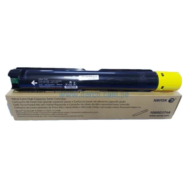 toner-xerox-106r03746-yellow-para-c7020-c7025-c7030 Toner xerox 106R03746 Amarillo, Para impresoras Xerox VersaLink C7020 / C7025 / C7030, Rendimiento 16,500 Páginas. Envios A Nivel Nacional