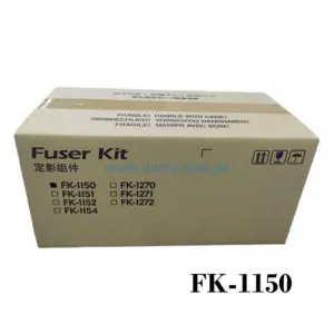 Unidad De Fusor Kyocera FK-1150, Para impresoras Kyocera M2040dn, M2540dw, M2640idw, Capacidad de impresion 100,000 Páginas.