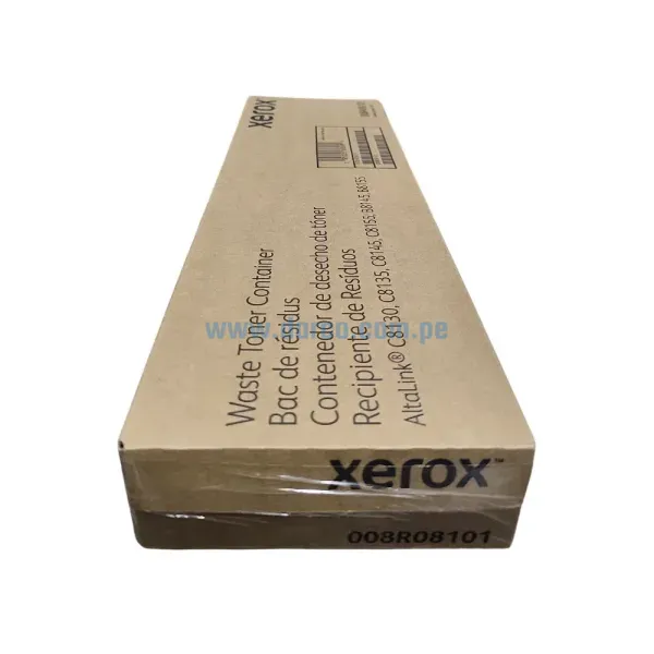 Waste Xerox 008R08101 Black, Para impresoras AltaLink C8130, C8135, C8145, C8155, B8145, B8155 Con Capacidad De 121,000 Paginas.